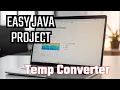 How to Create Temperature Converter Using Java Language Collage Projects