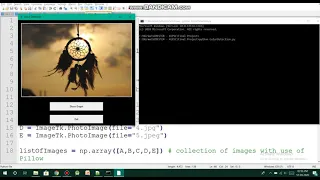 Color Detection for Sequentially Change Image Python