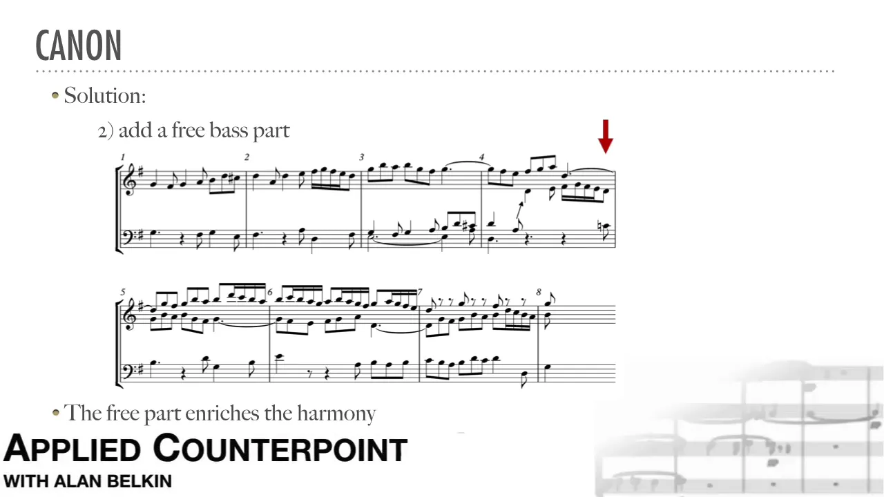Counterpoint #21 - Canon