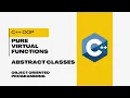 Pure Virtual Functions The Abstract Class Masterclass
