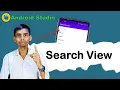 How to Implement Search Bar in Android Studio searchview with listview