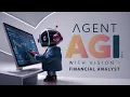 Agent AGI is now Multi-Modal and becomes a Financial Analyst by writing its own tools