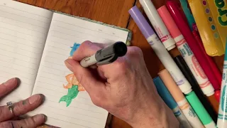 Drawing Gil from Bubble Guppies
