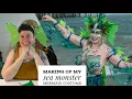 DIY How I Made My Sea Monster MERMAID COSTUME