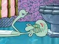 Squidward Tears off His Eyebrow