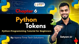 6 Python Tokens Python Programming Tutorial for Beginners