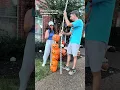 DIY Pumpkin Bucket Arch Halloween DIY Outdoor Yard Decorations DIY Halloween Decor