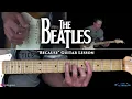 Lagu The Beatles - Because Guitar Lesson
