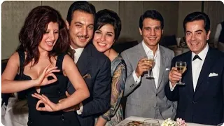 سهرات نادرة لفريد الأطرش والعندليب وشادية وصباح وقصة  سهرة الفنانات الروسيات فى منزل فريد وماجدة  دندنها
