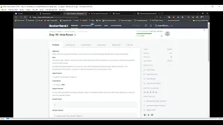 Day 19 Interfaces HackerRank java 30 days learn java