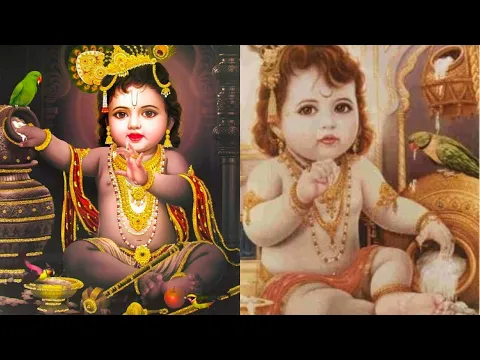 Download MP3 Lord Krishna Beautiful Childhood Photos 🙏⭐