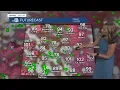 Serious summer heat returns to end this week