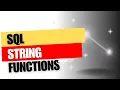 SQL Tutorial 43 String Functions Tamil