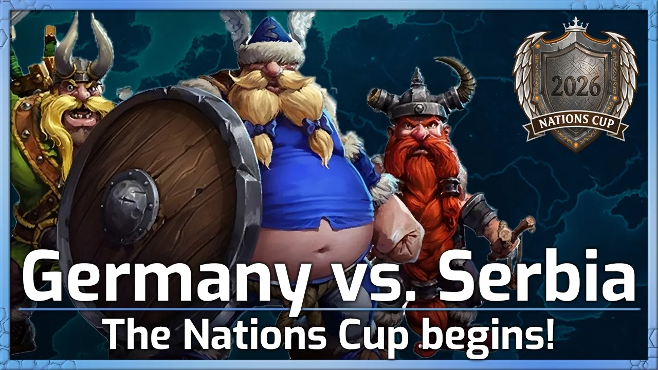 Germany vs Serbia - Nations Cup Groupstage - Heroes of the Storm