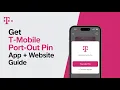 How to Get T-Mobile Transfer PIN Port Out PIN Tutorial