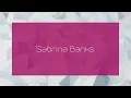 Sabrina Banks - appearance