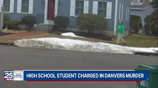 Doorbell camera captures teen charged with killing Danvers woman in her sleep the night before
