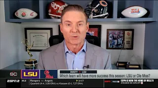 ESPN SC | Which team will have more success this season: LSU Tigers or Ole Miss? - Dusty Dvoracek