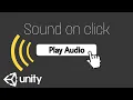 How to make a Sound play when clicking a Button - Unity 2020 Beginner Tutorial