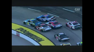 Replay of Rajah Caruth final lap crash - 2026 NASCAR Xfinity Series Martinsville
