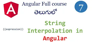 String Interpolation string Interpolation in angular Data binding in Angular Angular tutorials