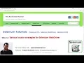 Selenium 12 - Various Locator Strategies For Selenium Webdriver