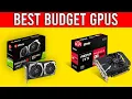 The 10 BEST BUDGET Graphics Cards 2023