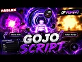 GOJO SCRIPT FOR ROBLOX HOLLOW PURPLE