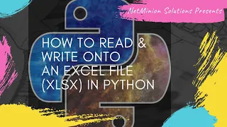 How to Import an Excel File into Python Pandas Reading Writing an excel file Pandas read - excel