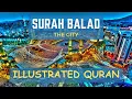 Download Lagu Surah Balad (Illustrated) | Soothing Quran Recitation by Ridjaal Ahmed | Animated Tafseer
