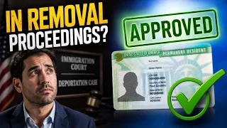HE WAS FACING DEPORTATION AND USCIS GAVE HIM A GREEN CARD