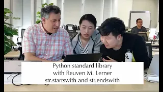 Python standard library str startswith and str endswith