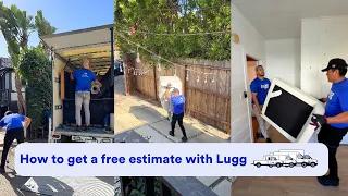 How to Get a Free Lugg Moving Estimate Website App Tutorial