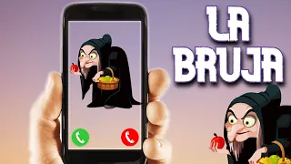 Llamada Falsa de la Bruja🍎 Te invita una Manzana