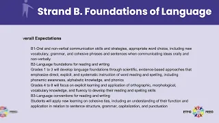 Scope and Sequence How to use the Language Foundations Continuum for Reading and Writing