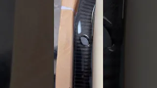 To make the gasket rest om a flat surface I made a canal filled with NM-epoxy. Video done quickly