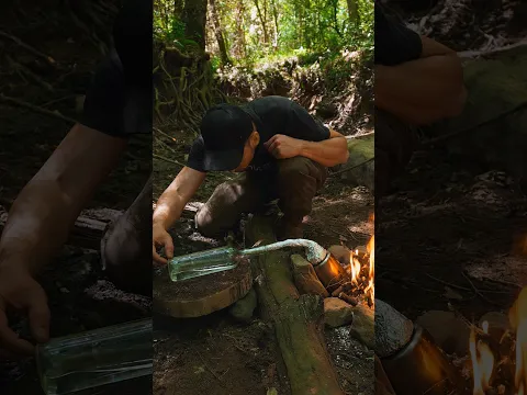 Survival Skills: Water Distiller for Extreme Conditions #survival #lifehacks #outdoors #camping