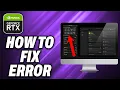 How To Fix GeForce Experience Installation Cannot Continue Error - Quick Help