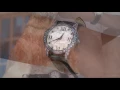Ecclissi Facets Stainless Gemstone Leather Watch 1 50 cttw on QVC