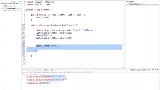 Exception Handling in Java -