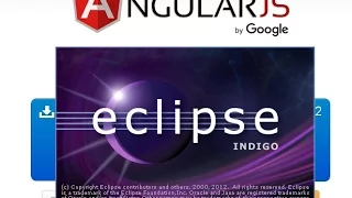Angularjs with eclipse Angularjs with java for beginners