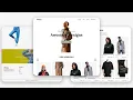 Responsive Clothing Website using HTML CSS JavaScript