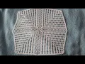 Square Doily Square tablecloth crochet