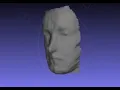 KINECT 3DMESH FACE MESHLAB