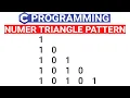 TRICK for Triangle C Pattern C Program to Print Triangle Using Binary Numbers C Triangle Pattern