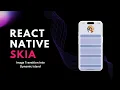 Telegram Dynamic Island Scroll Animation - React Native Skia