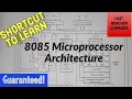 Easiest Trick to learn 8085 architecture 8085 microprocessor 8085 architecture Shortcut