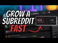 How to Grow a Subreddit FAST - 4 Pro Tips 2026