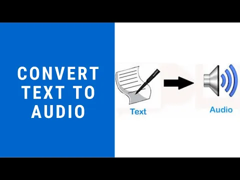 Download MP3 Convert Text File to Audio File