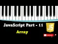 Part - 11 Understanding Arrays
